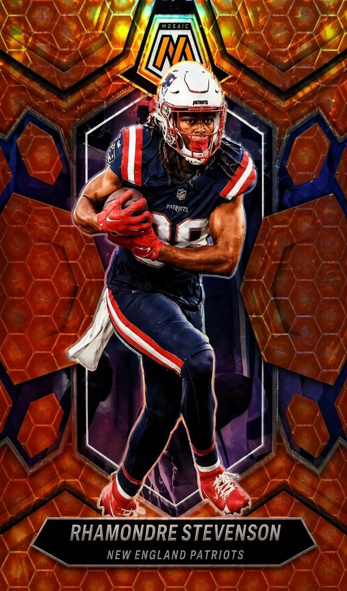 2024 Panini Mosaic Football Honeycomb Rhamondre Stevenson #149