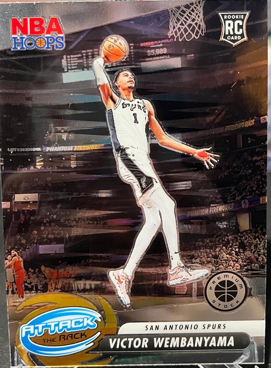 2023 Panini Hoops Premium Stock Basketball Victor Wembanyama #3