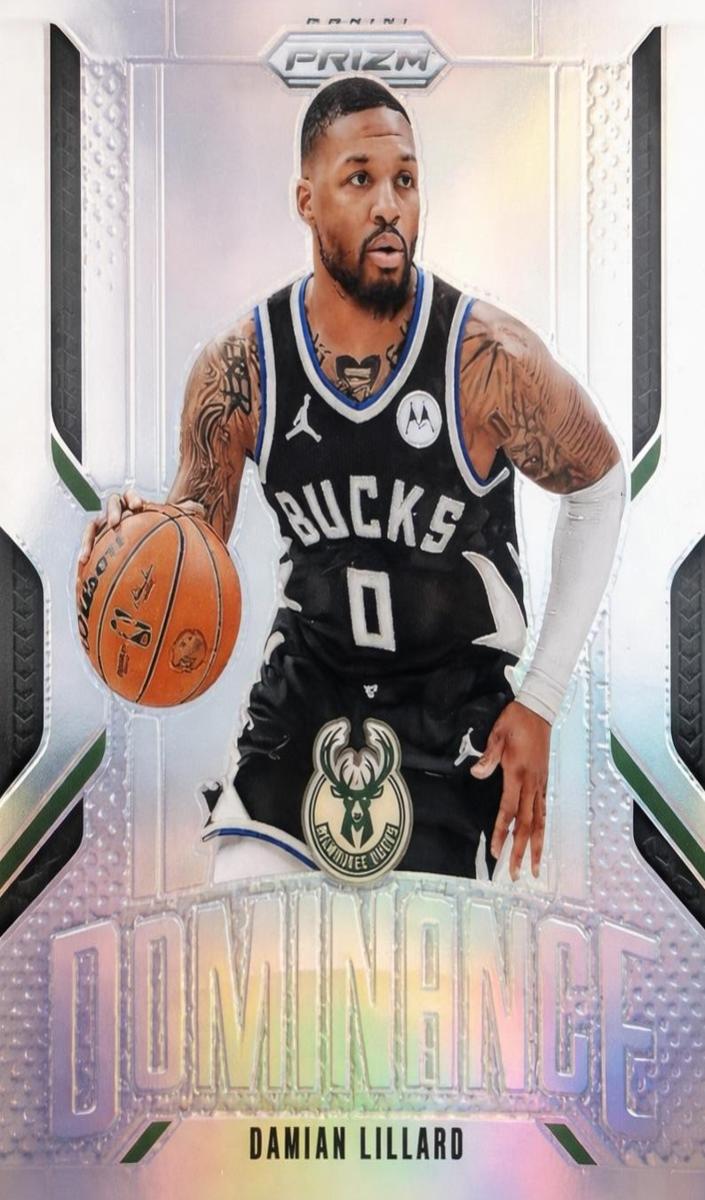 2024 Panini Prizm Basketball Silver Damian Lillard #1 CGC AUTH