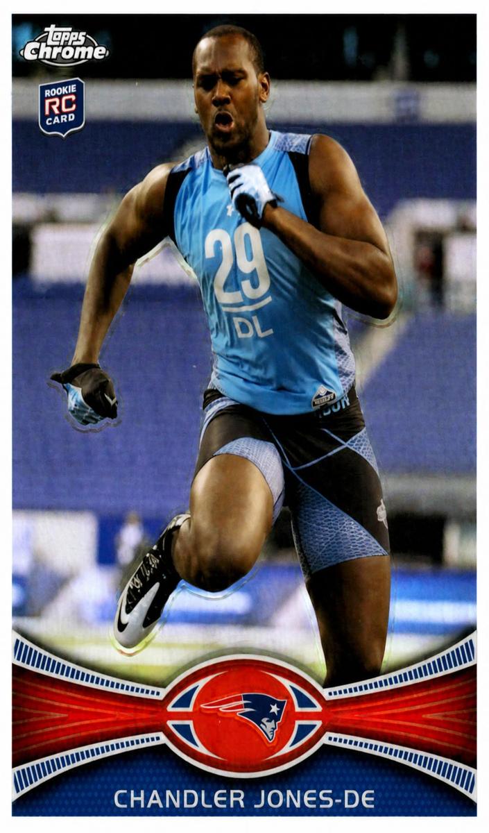 2012 Topps Chrome Football Chandler Jones #140