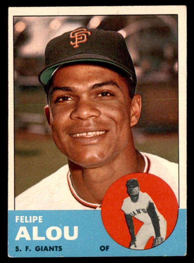 1963 Topps Baseball Felipe Alou #270 PSA 7