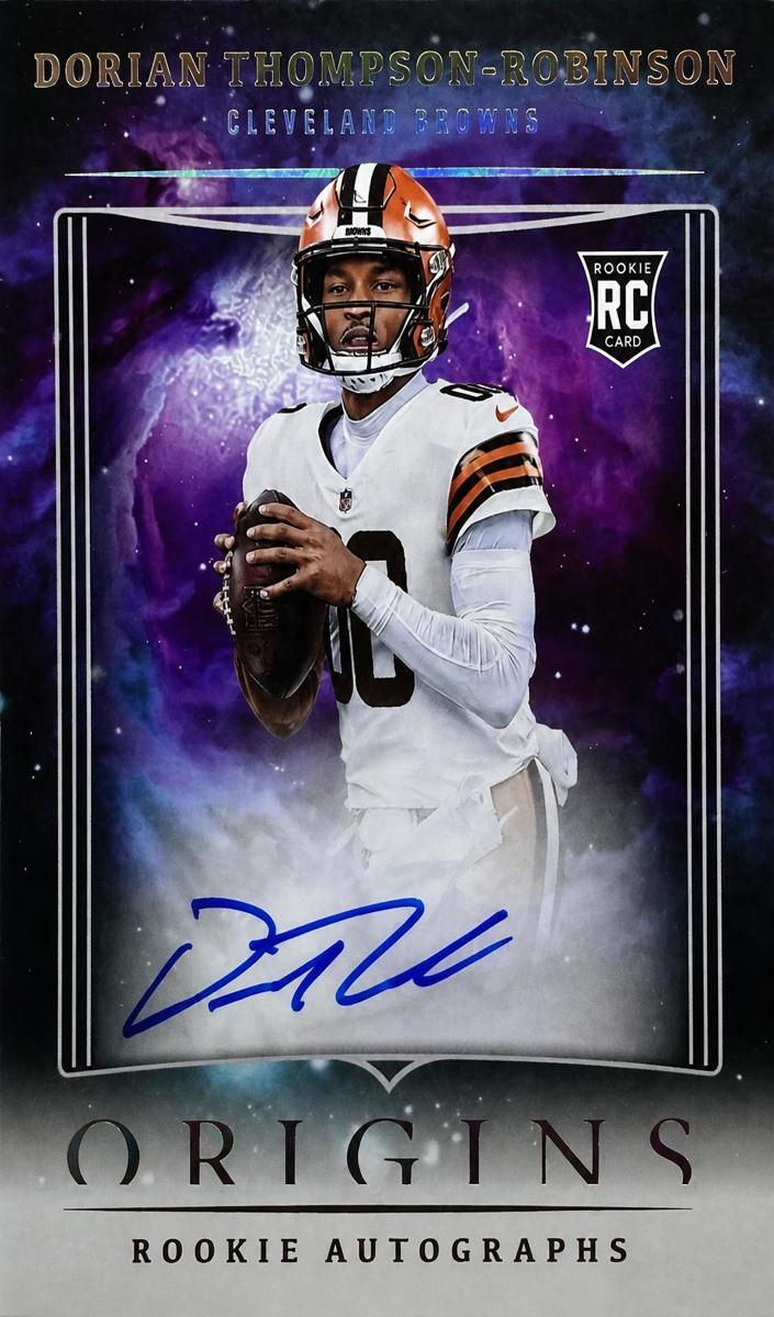 2023 Panini Origins Football Dorian Thompson-Robinson #RADTR PSA 8