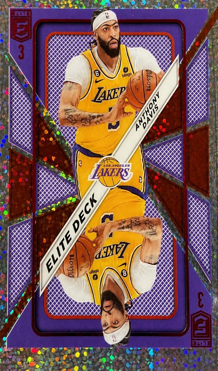 2023 Donruss Elite Basketball International Red Anthony Davis #17