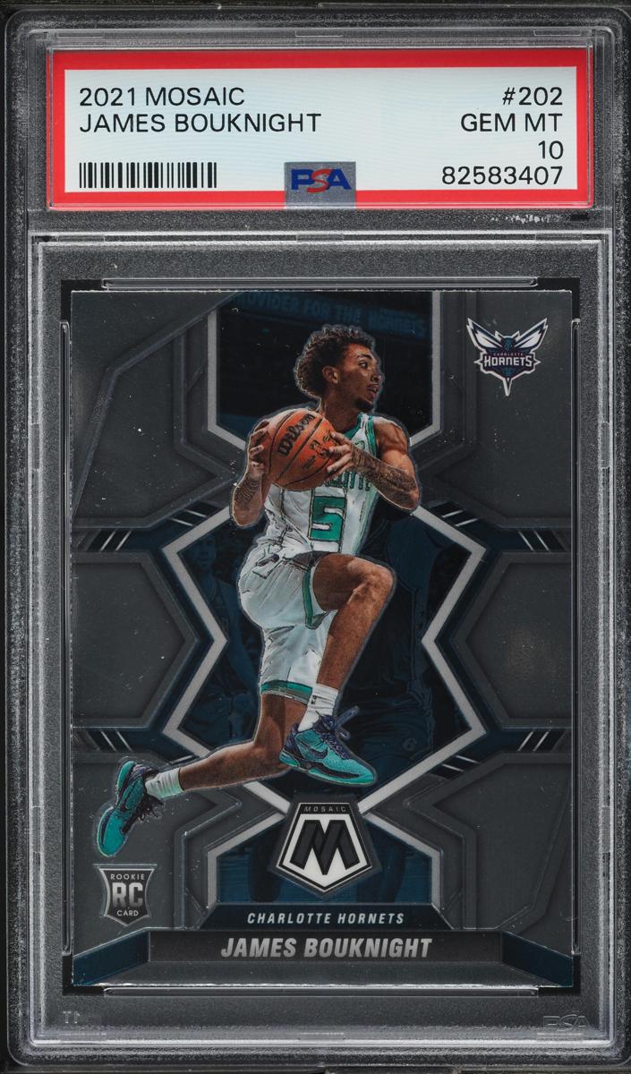 2021 Panini Mosaic Basketball James Bouknight #202 PSA 9