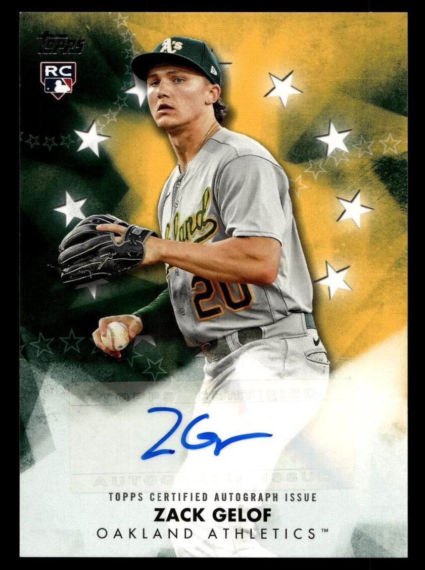 2024 Topps Baseball Zack Gelof #BSA-ZG PSA 9