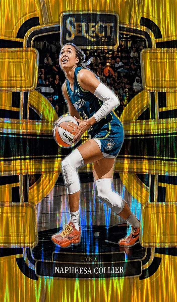 2024 Panini Select WNBA Basketball Gold Napheesa Collier #8 PSA 10