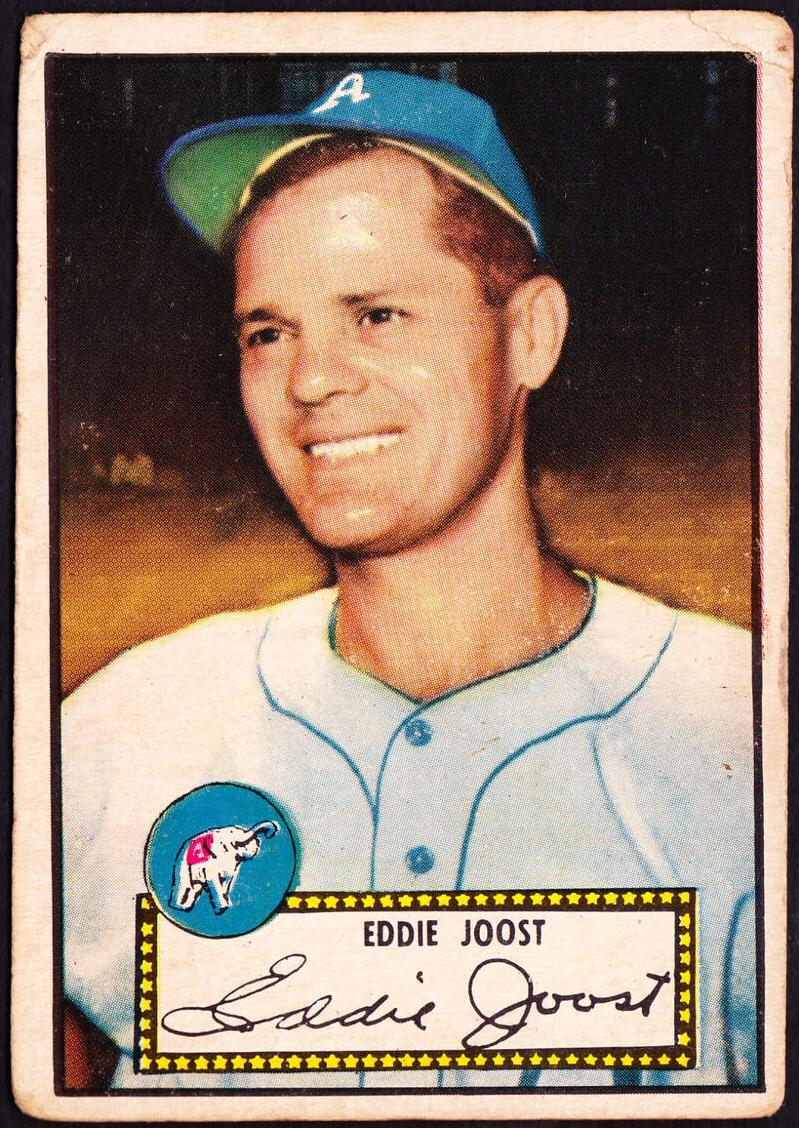 1952 Topps Baseball Eddie Joost #45
