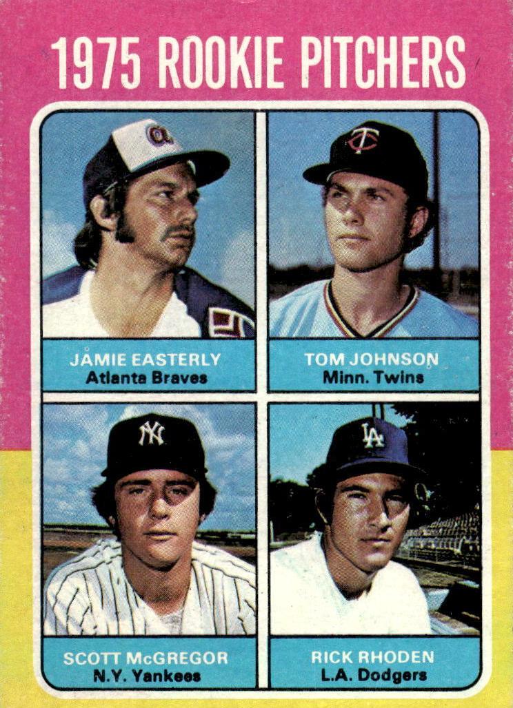 1975 Topps Baseball Rookie Pitchers #618 PSA 7.5