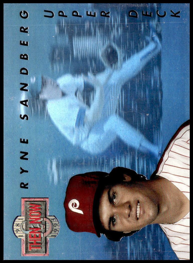 1993 Upper Deck Baseball Ryne Sandberg #TN6 SGC 8.5