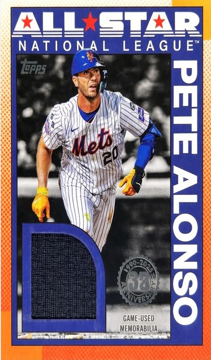 2025 Topps Baseball Pete Alonso #90ASR-PA