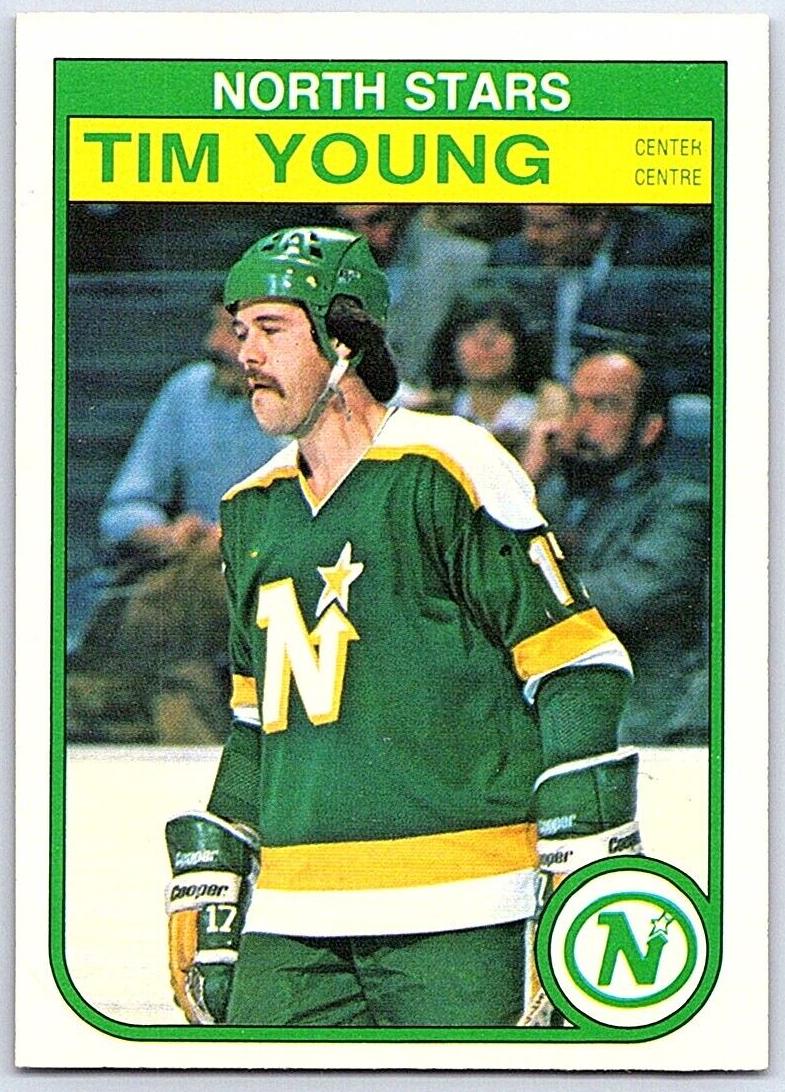 1982 O-Pee-Chee Hockey Tim Young #177
