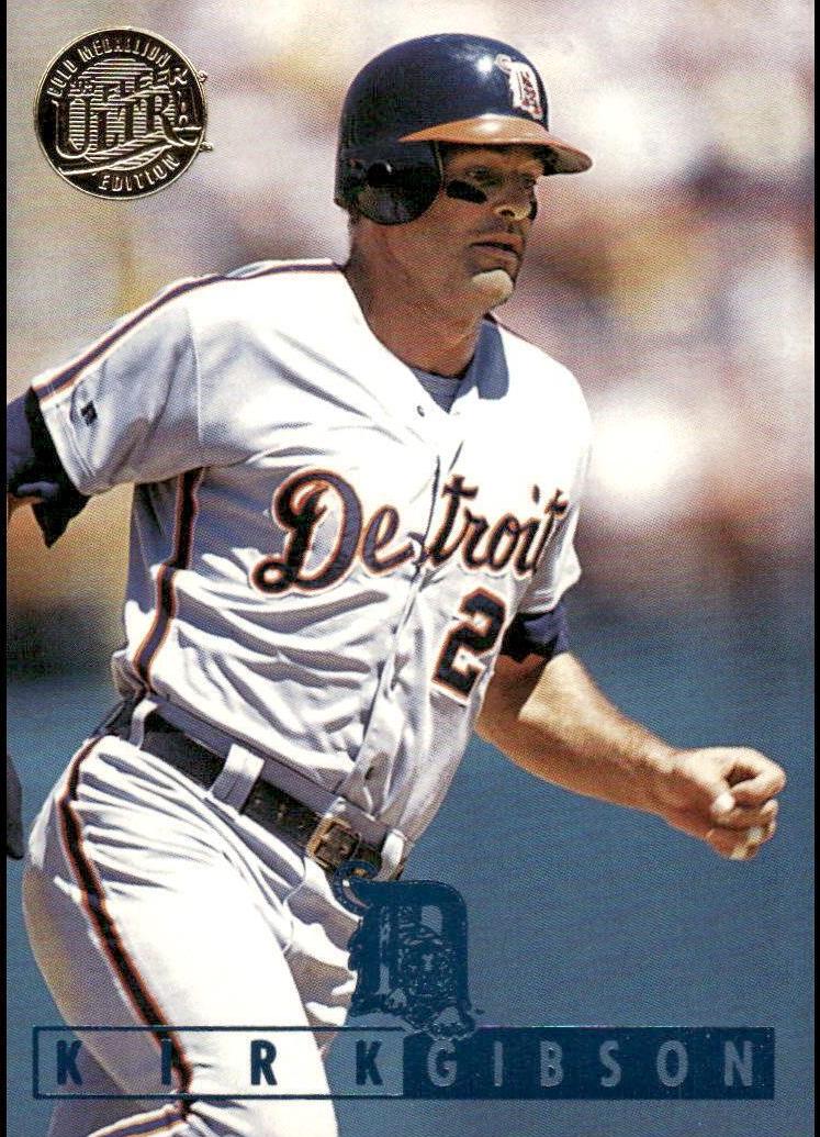 1995 Fleer Ultra Baseball Gold Medallion Kirk Gibson #286