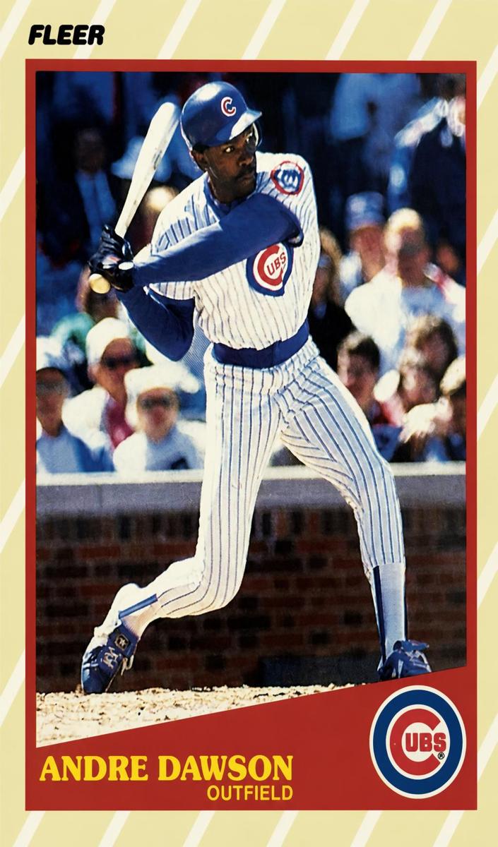 1989 Fleer Superstars Baseball Andre Dawson #12 PSA 9
