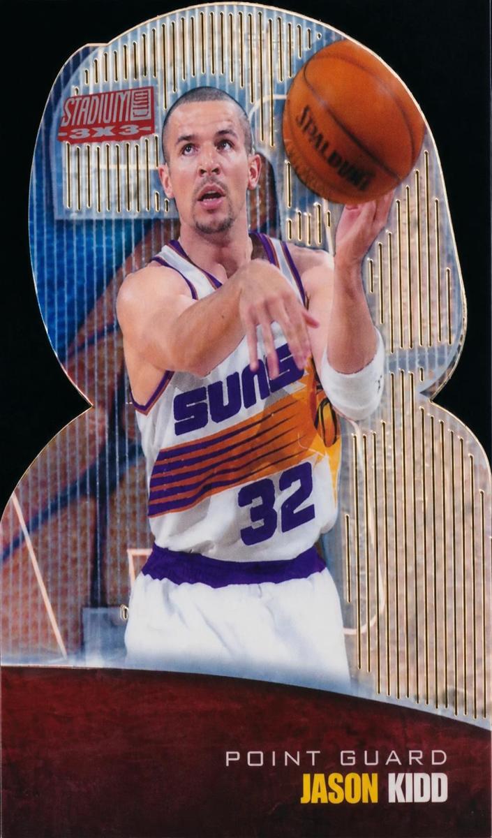 1999 Topps Stadium Club Basketball Luminous Jason Kidd #8c PSA 6.5