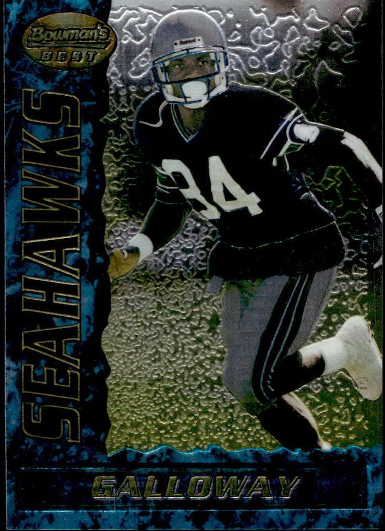 1995 Bowman's Best Football Joey Galloway #8 PSA 9