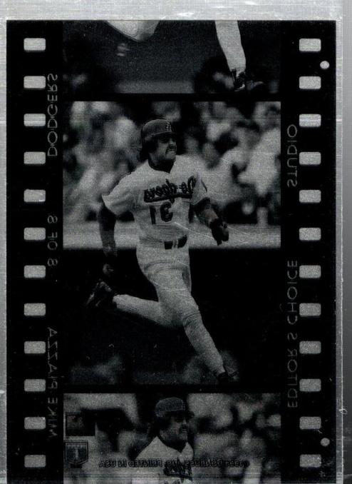 1994 Studio Baseball Mike Piazza #8 PSA 8.5