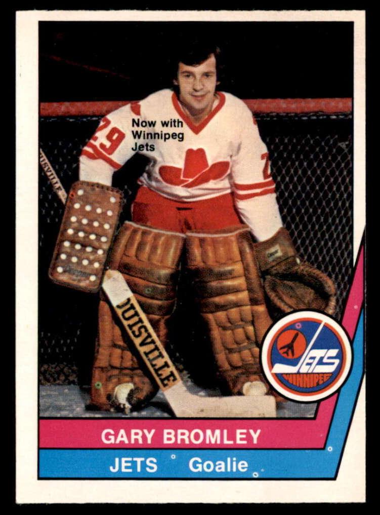1977 O-Pee-Chee WHA Hockey Gary Bromley #45