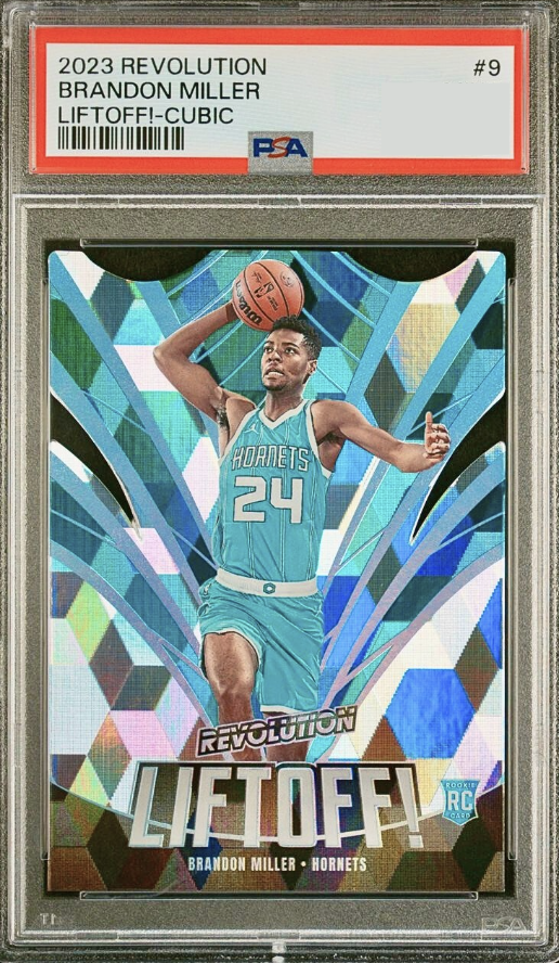 2023 Panini Revolution Basketball Cubic Brandon Miller #9