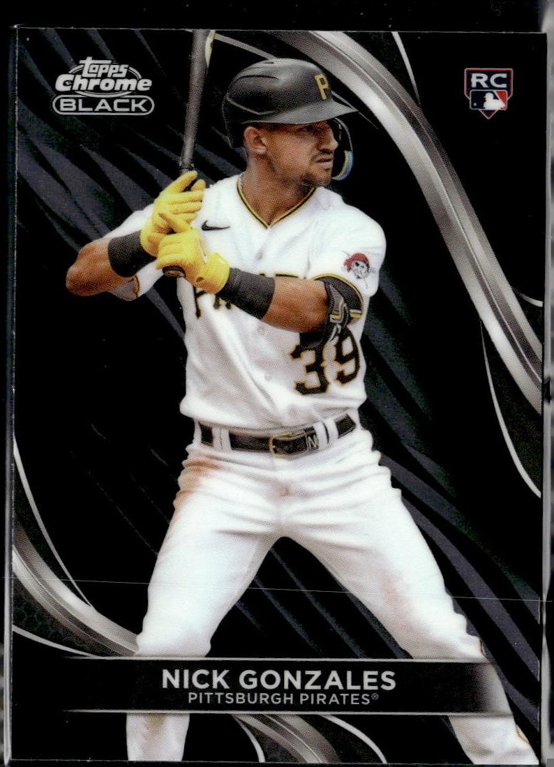 2024 Topps Chrome Black Baseball Nick Gonzales #22