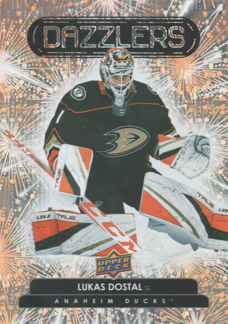 2022 Upper Deck Hockey Orange Lukas Dostal #DZ-80