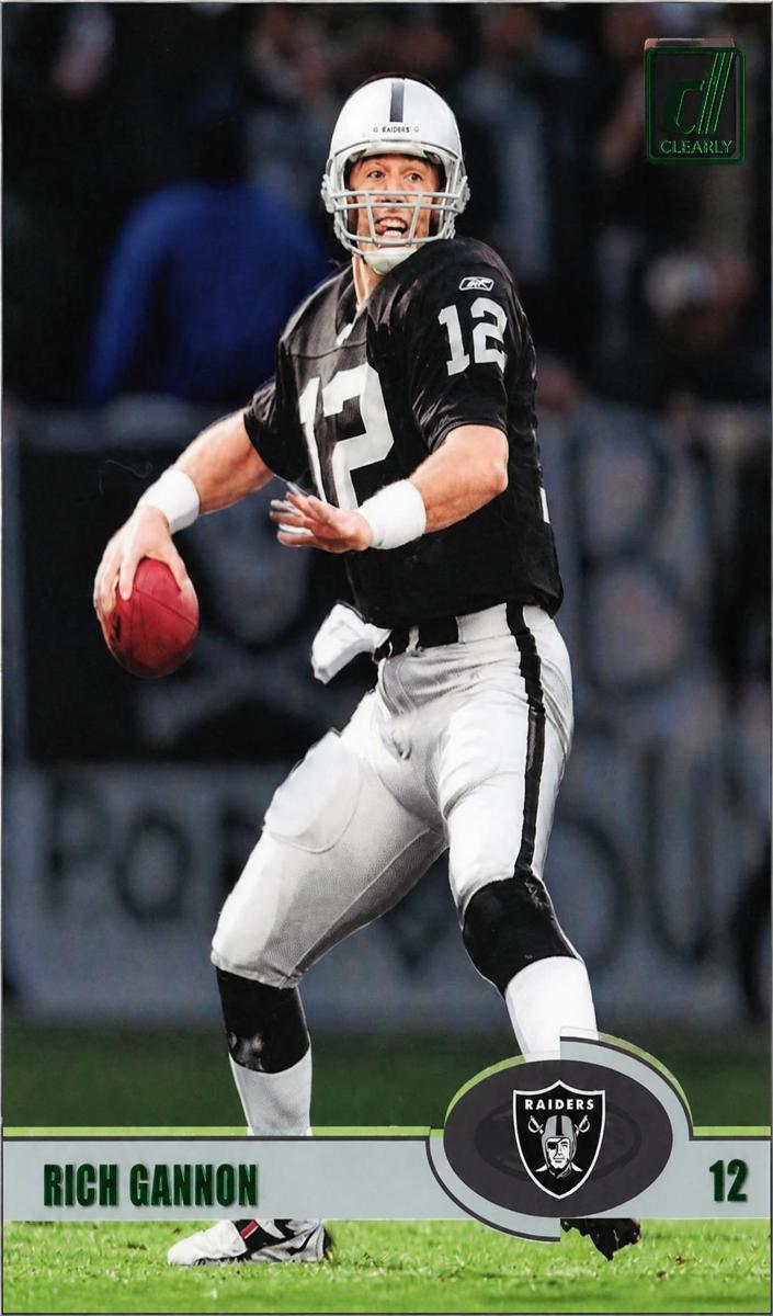 2023 Panini Clearly Donruss Football Green Rich Gannon #16