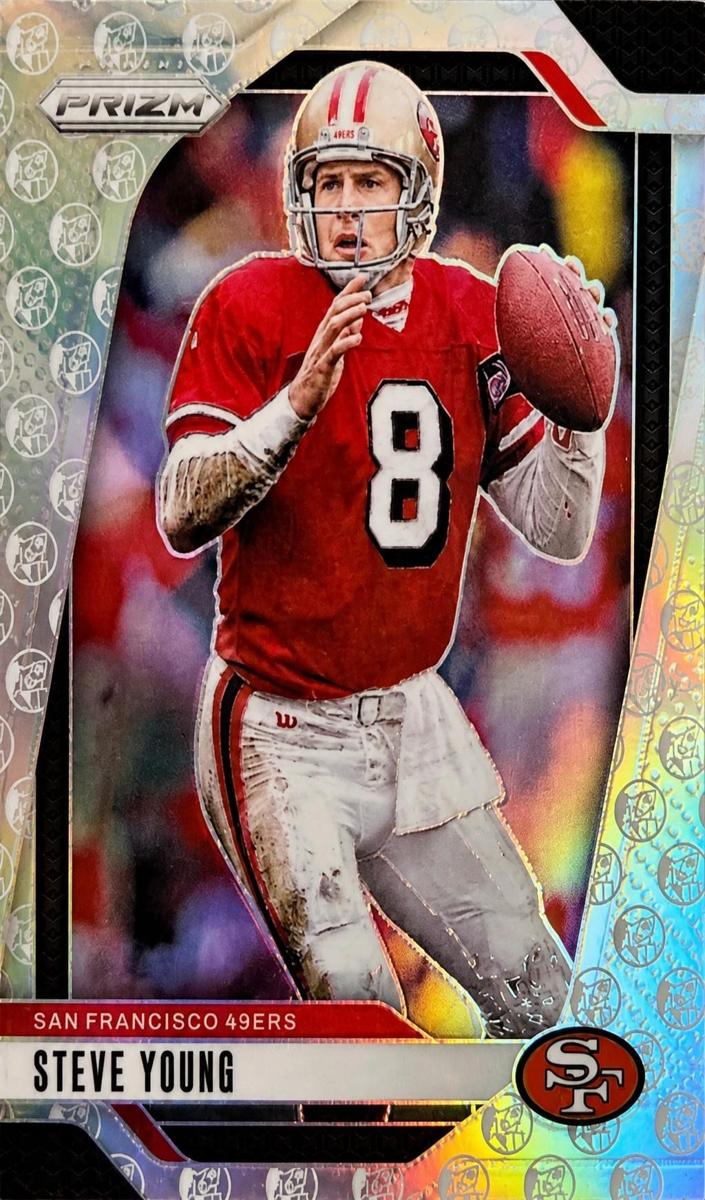 2024 Panini Prizm Football White Knight Steve Young #256