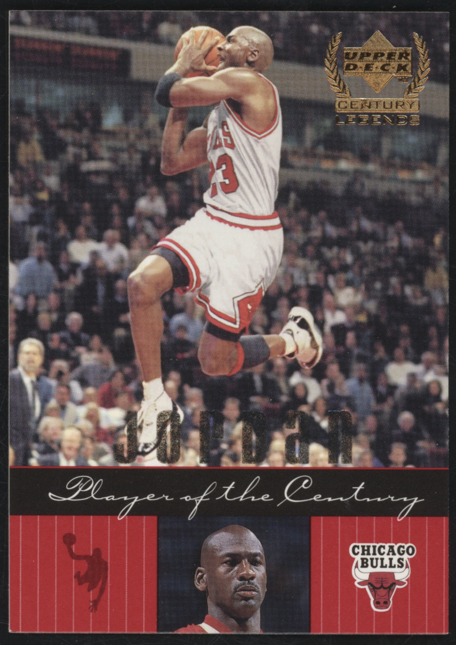 1999 Upper Deck Century Legends Basketball Michael Jordan #85