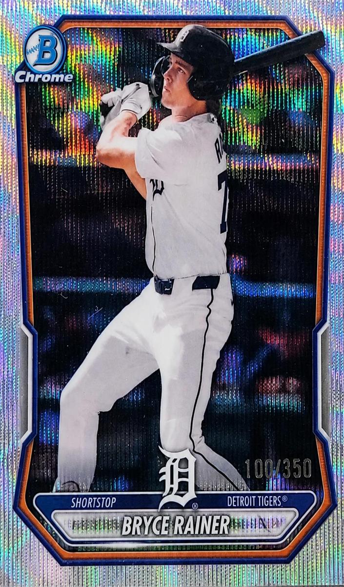 2026 Bowman Baseball Wave Refractor Bryce Rainer #BCP-99
