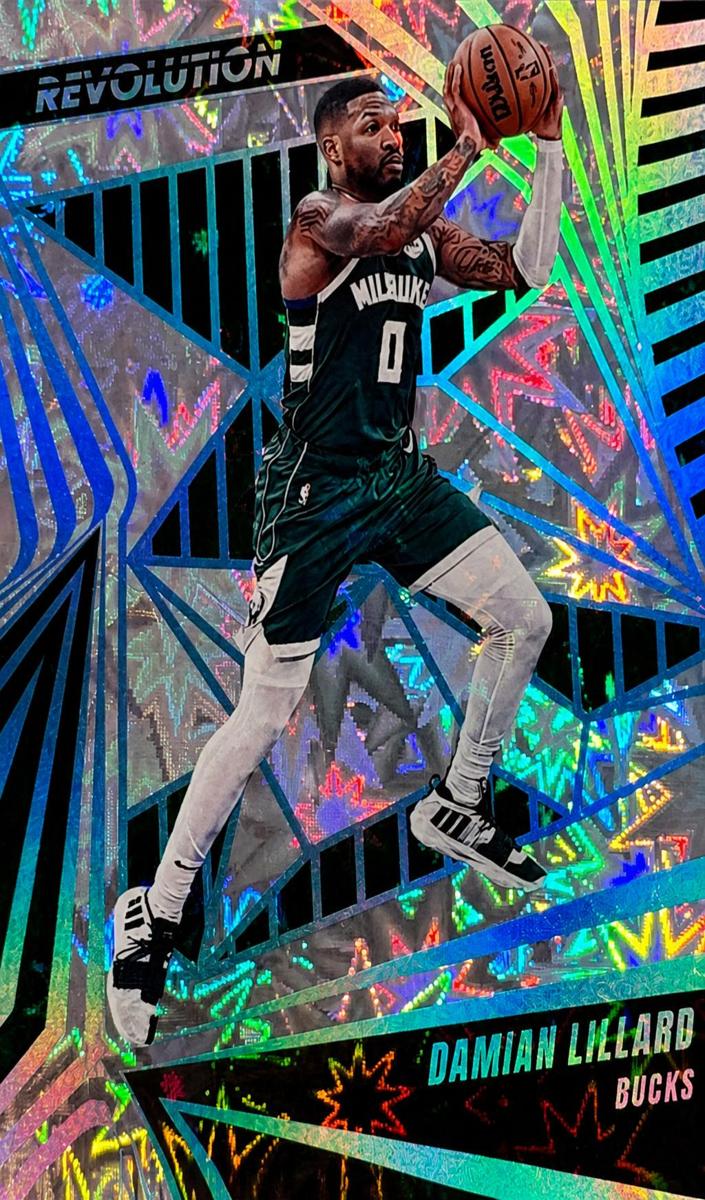 2023 Panini Revolution Basketball Impact Damian Lillard #1