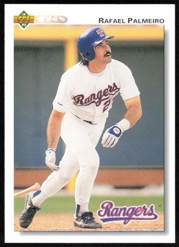 1992 Upper Deck Baseball Rafael Palmeiro #223