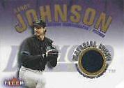 2001 Fleer Genuine Baseball Randy Johnson #NNO
