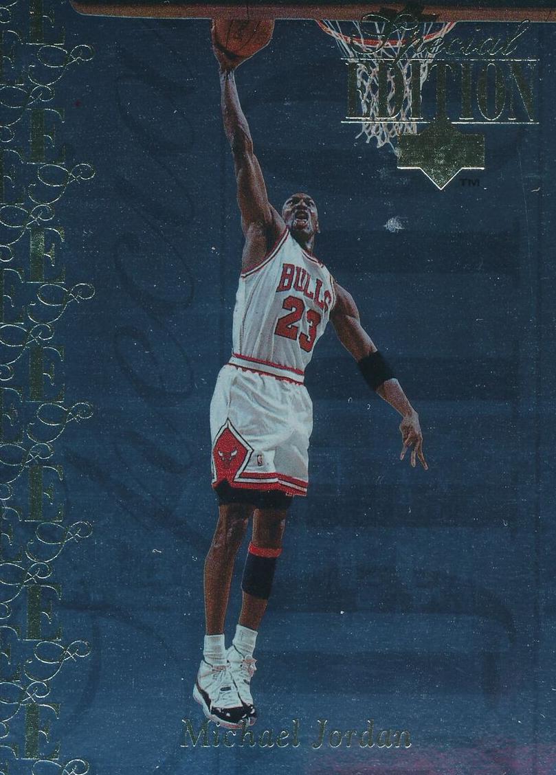 1995 Upper Deck Basketball Gold Michael Jordan #SE100