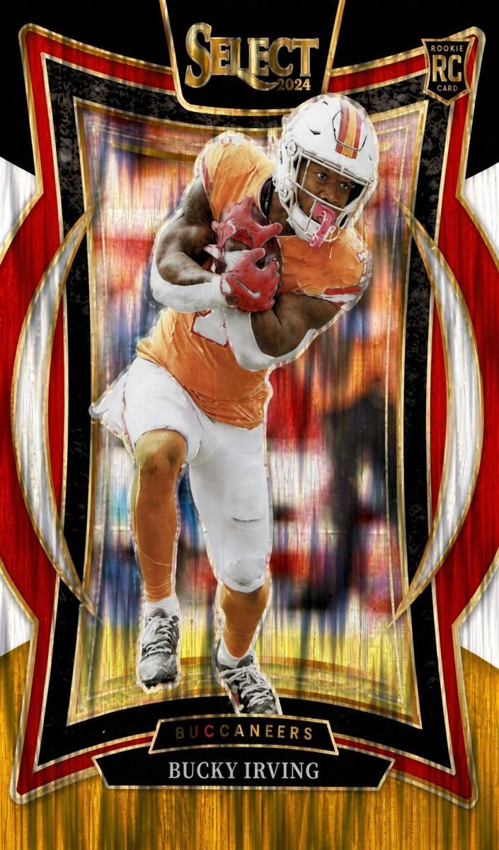 2024 Panini Select Football Black and Gold Shock Bucky Irving #4 PSA 10