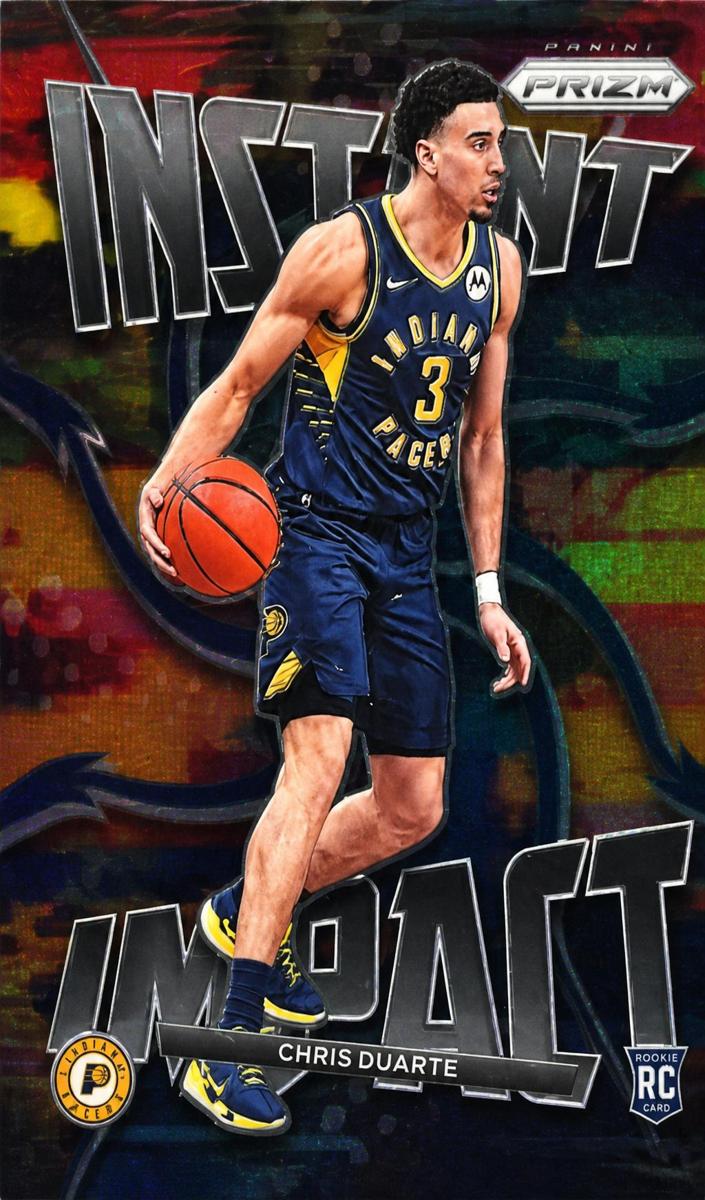 2021 Panini Prizm Basketball Chris Duarte #17 PSA 9