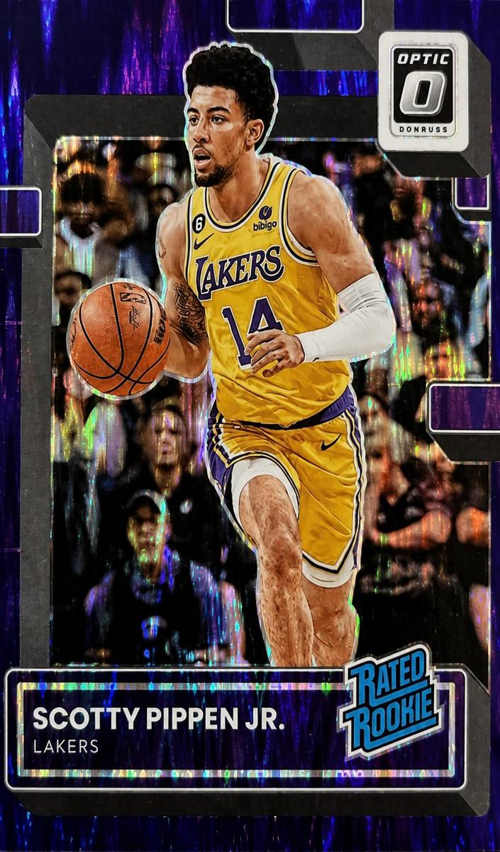 2022 Donruss Optic Basketball Purple Shock Scotty Pippen Jr. #228