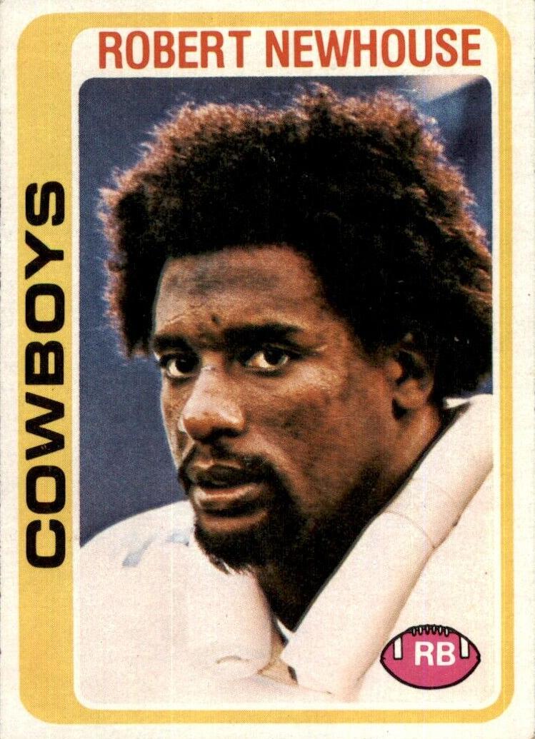 1978 Topps Football Robert Newhouse #86