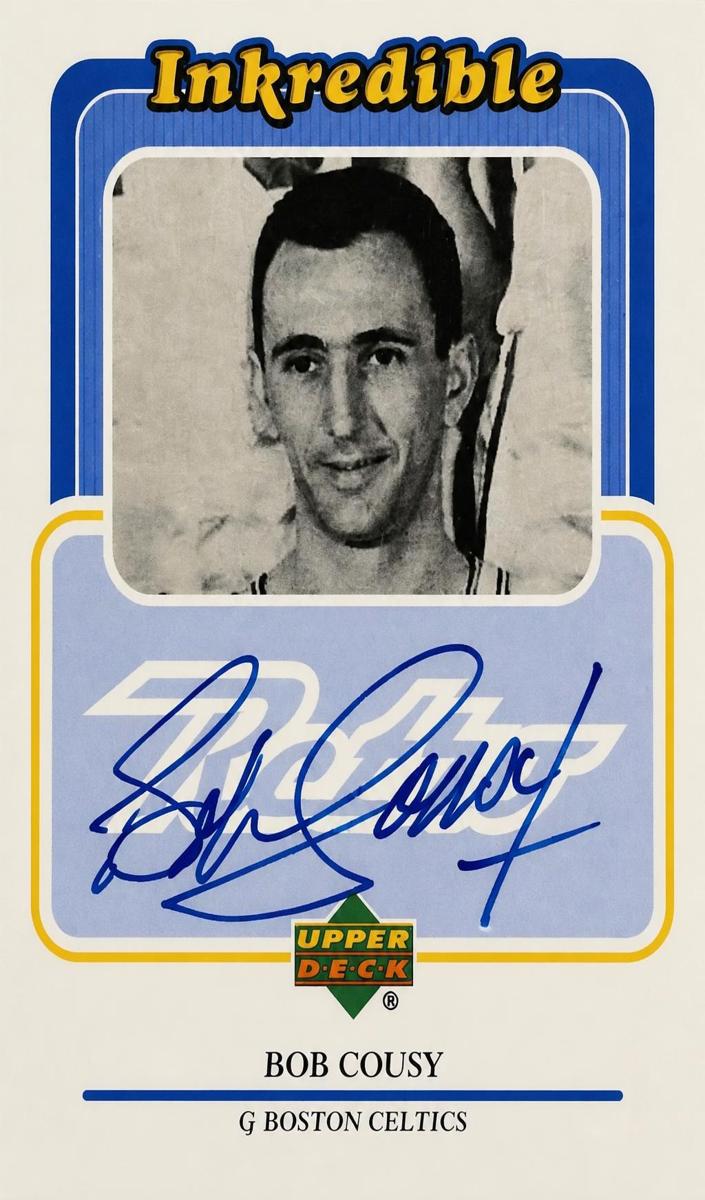 1999 Upper Deck Retro Basketball Bob Cousy #BC PSA 10