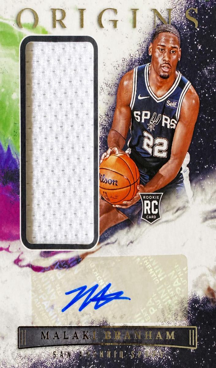 2022 Panini Origins Basketball Malaki Branham #RJA-MBN