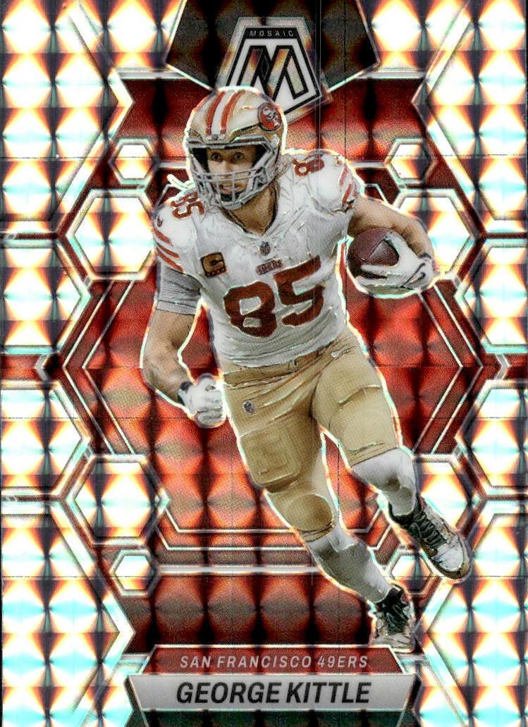 2023 Panini Mosaic Football George Kittle #214