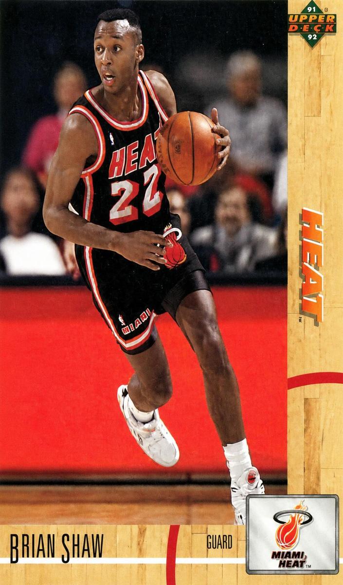 1991 Upper Deck Basketball Brian Shaw #496