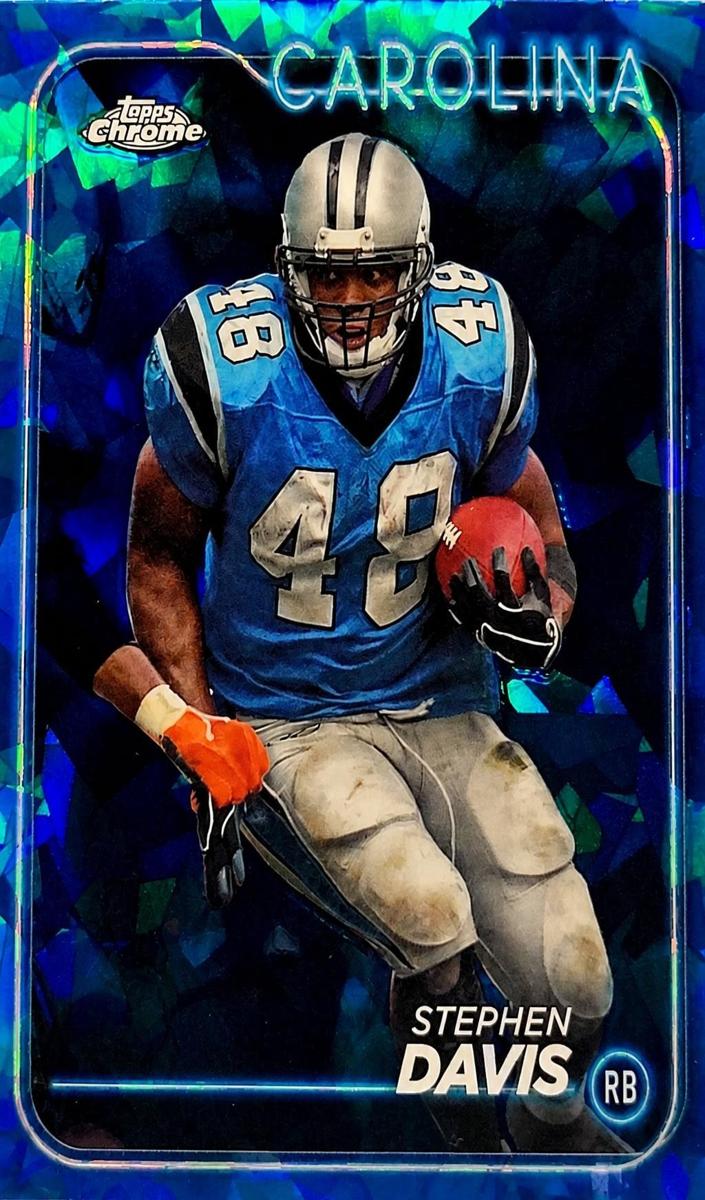 2024 Topps Chrome Sapphire Football Stephen Davis #14