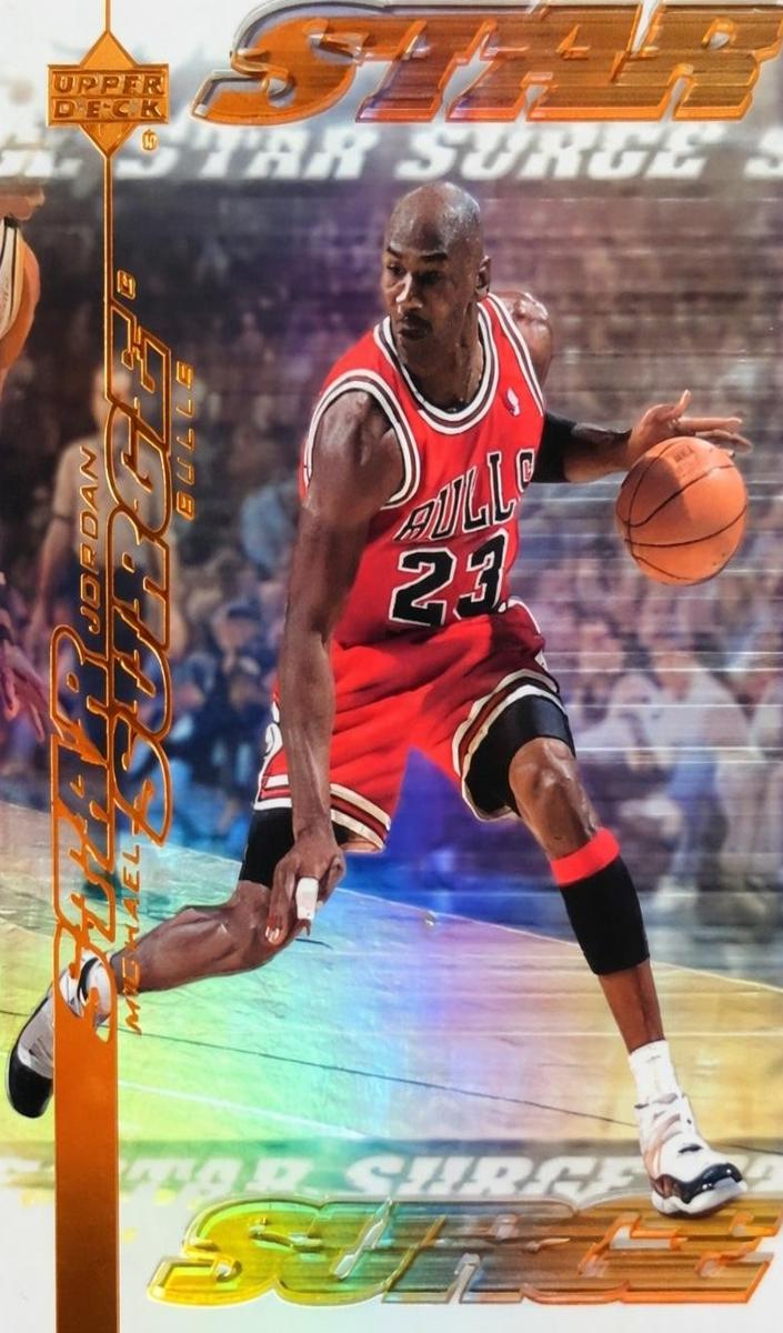 1999 Upper Deck Star Surge Basketball Michael Jordan #S1