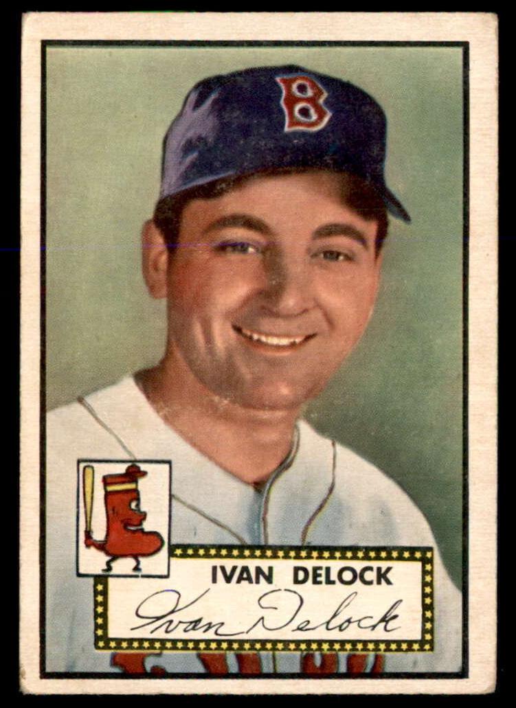 1952 Topps Baseball Ike Delock #329 PSA 6