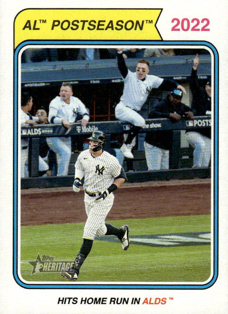 2023 Topps Heritage Baseball Aaron Judge #441