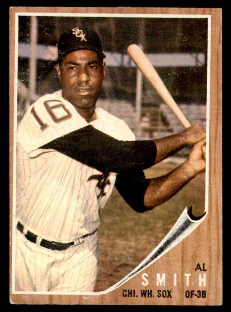 1962 Topps Baseball Al Smith #410 PSA 7