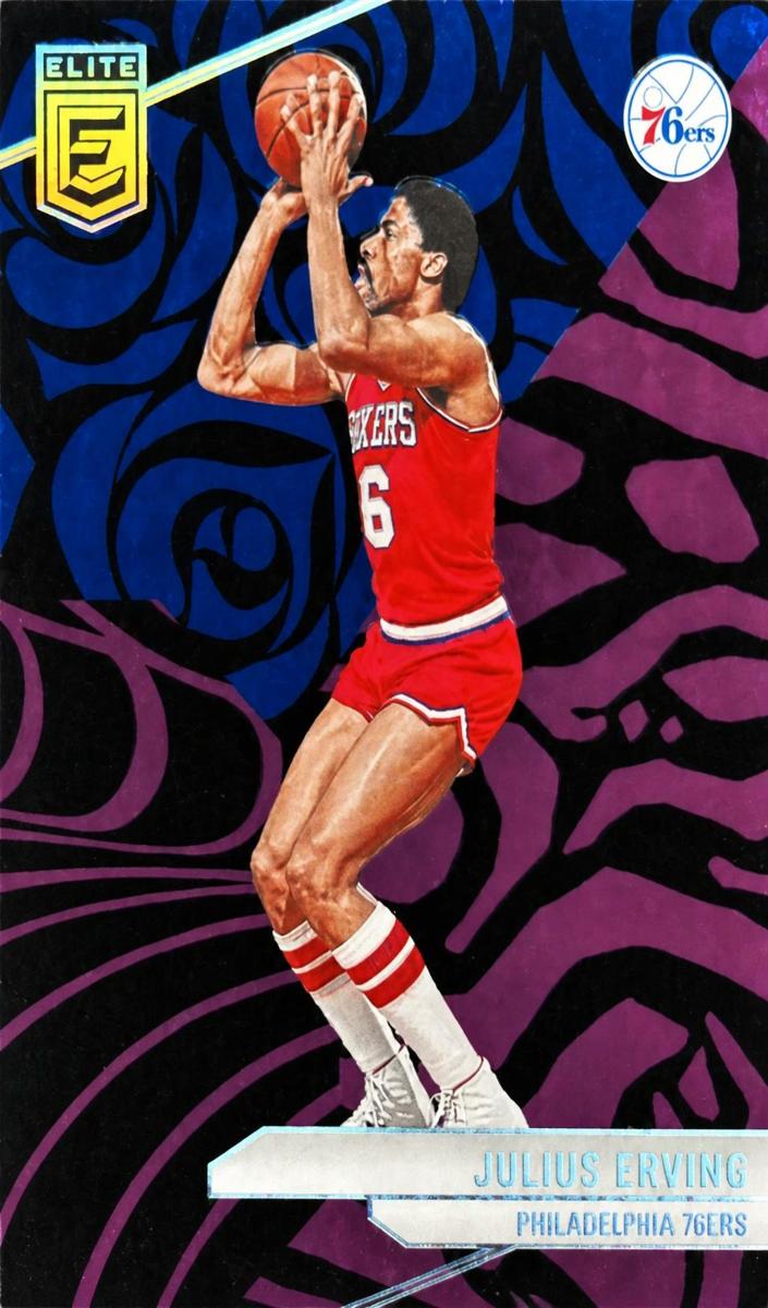 2023 Donruss Elite Basketball Mixorama Julius Erving #179
