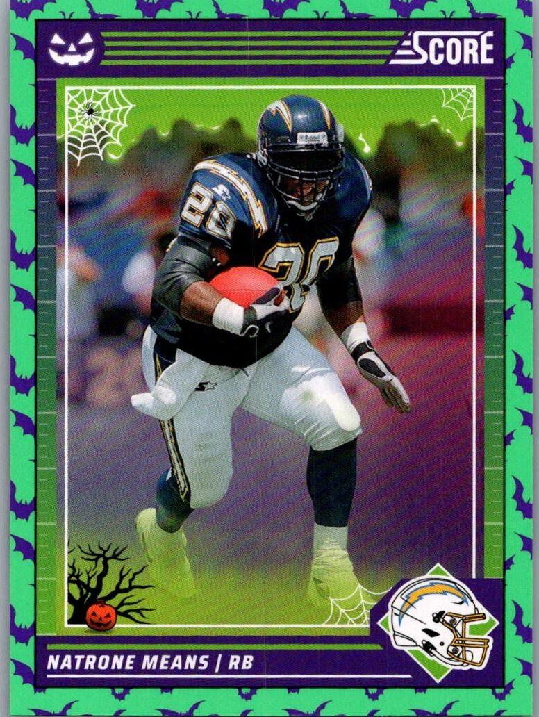 2024 Panini Score-a-Treat Football Bats Natrone Means #170