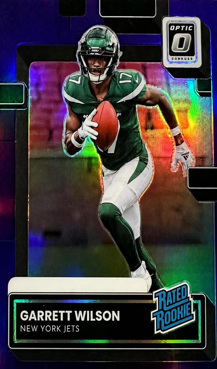 2022 Panini Donruss Football Purple Garrett Wilson #P-306 PSA 10