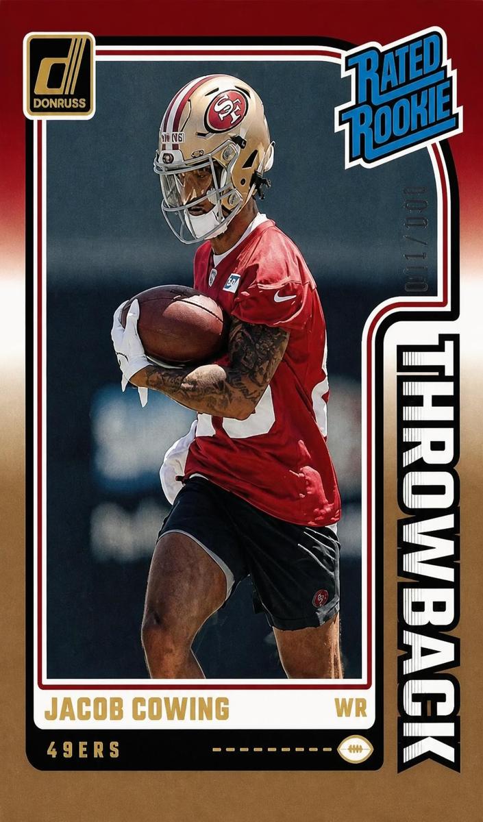 2024 Panini Donruss Football Studio Series Jacob Cowing #32