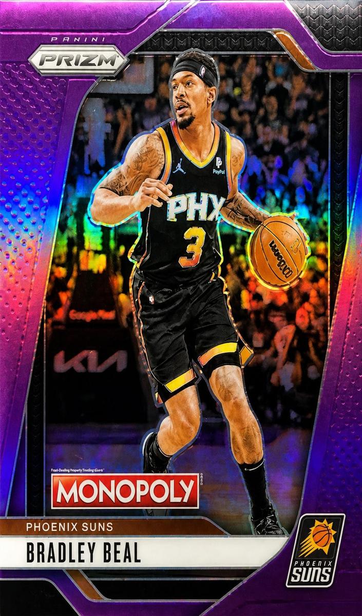 2024 Panini Prizm Monopoly Basketball Purple Bradley Beal #78